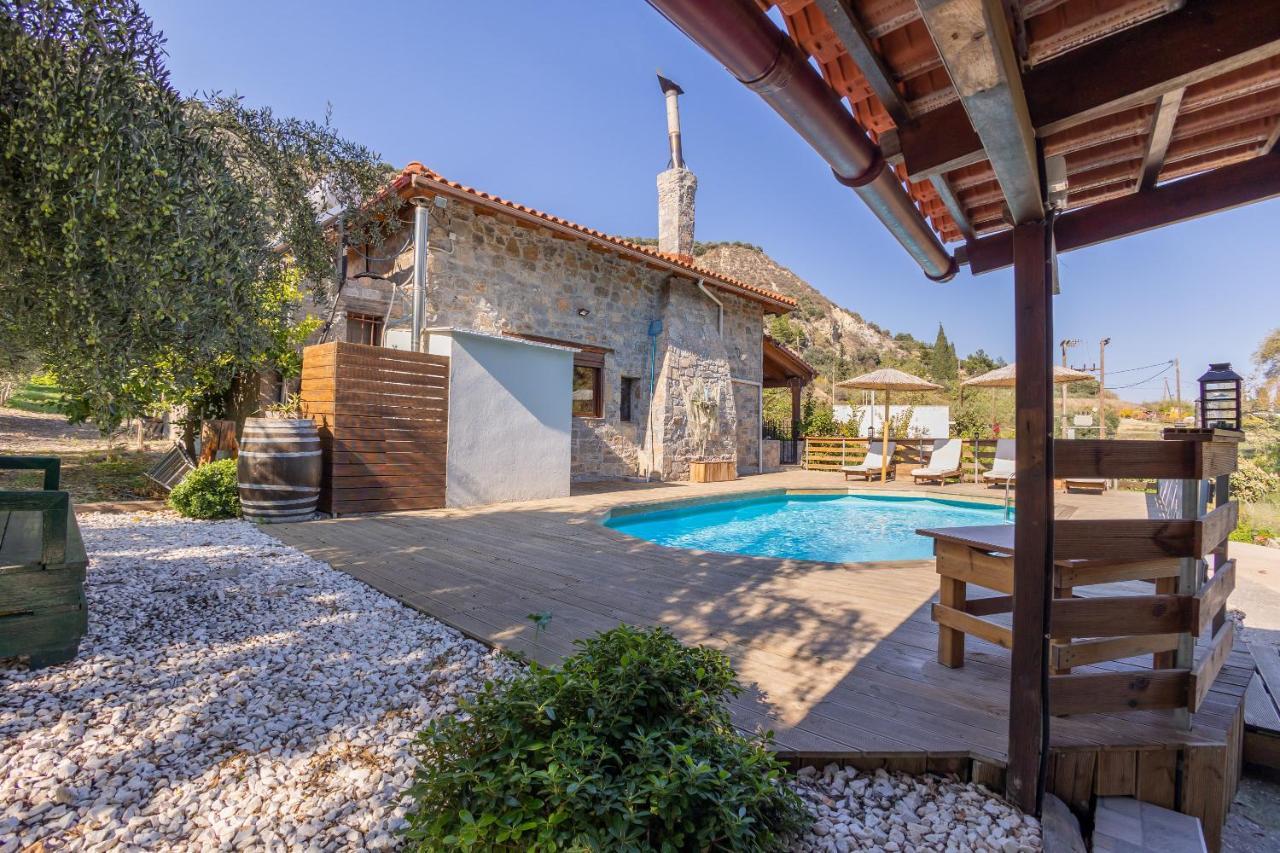 Villa Galateia Dhafnes Exterior foto